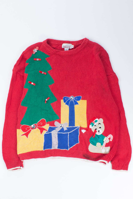 Red Ugly Christmas Pullover 54345
