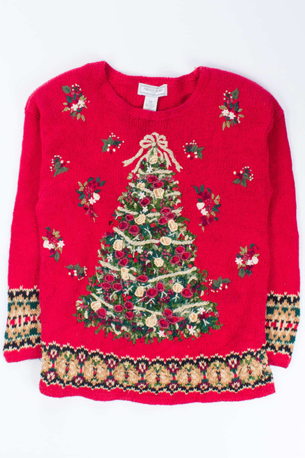 Red Ugly Christmas Pullover 54347