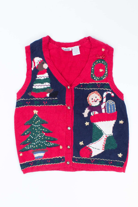 Red Ugly Christmas Vest 54765