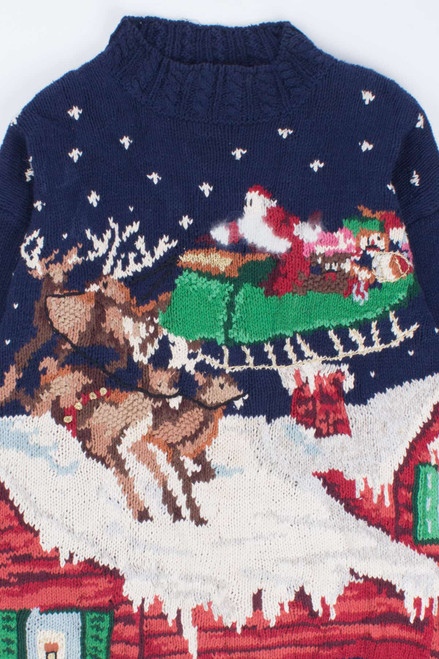 Blue Ugly Christmas Pullover 54534