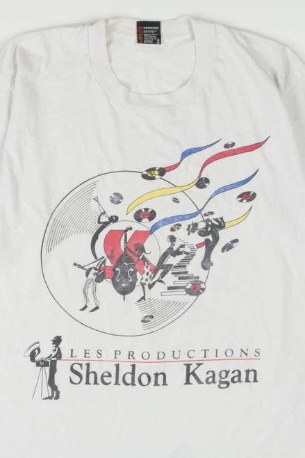 Vintage Les Productions Sheldon Kagan T-Shirt (Single Stitch)