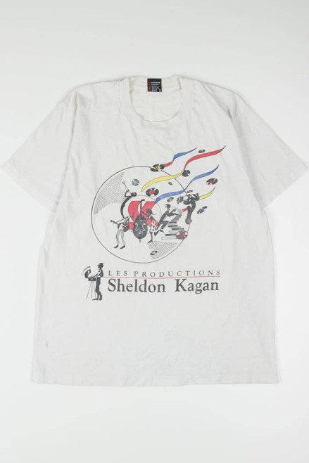 Vintage Les Productions Sheldon Kagan T-Shirt (Single Stitch)