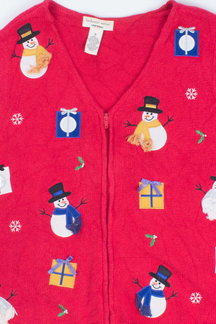 Red Ugly Christmas Vest 55126