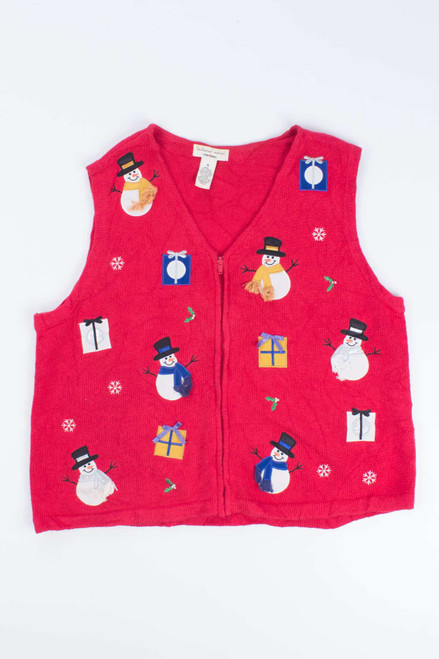 Red Ugly Christmas Vest 55126