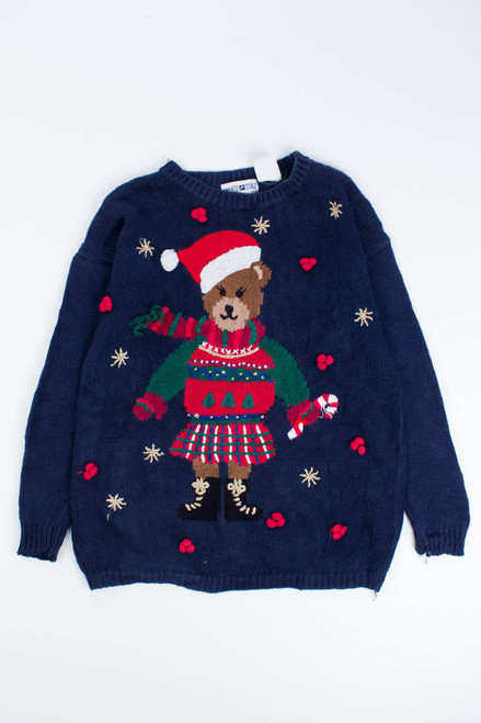 Blue Ugly Christmas Pullover 55173