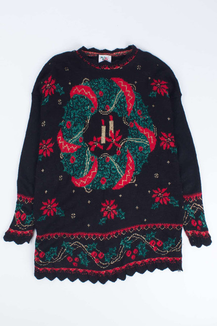 Black Ugly Christmas Pullover 55129