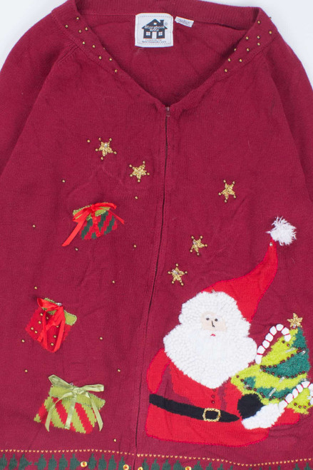 Red Ugly Christmas Cardigan 54588