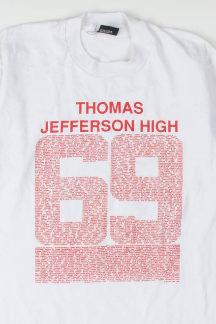 Thomas Jefferson HIgh Class of 69 T-Shirt (Single Stitch)