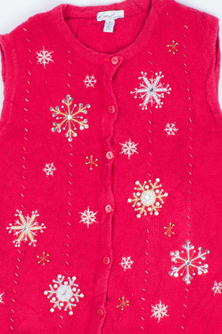 Red Ugly Christmas Vest 55179