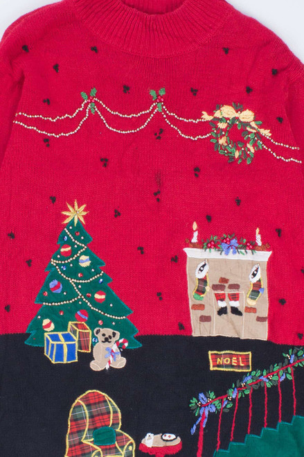 Red Ugly Christmas Pullover 54590