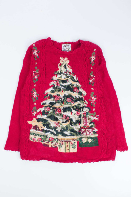 Red Ugly Christmas Pullover 55181