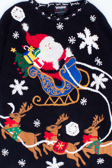 Black Ugly Christmas Pullover 54866