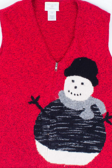 Red Ugly Christmas Vest 54735