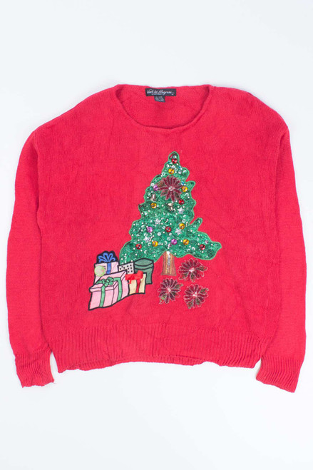 Red Ugly Christmas Pullover 55082
