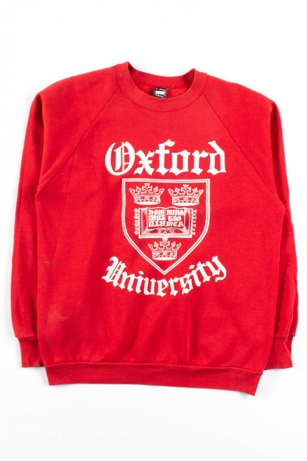 Vintage Oxford University Sweatshirt