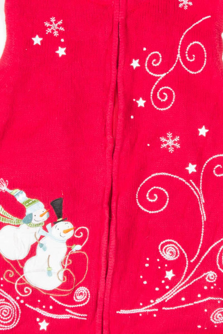 Red Ugly Christmas Vest 54918