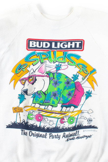 Bud Light Skateboarding Spuds Mackenzie Sweatshirt