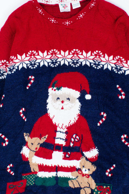 Multicolor Ugly Christmas Pullover 54743