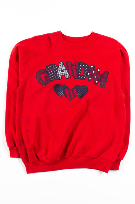 Red Grandma Sweatshirt
