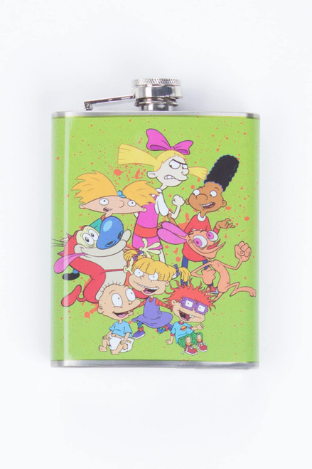 Nickelodeon Cartoons Flask