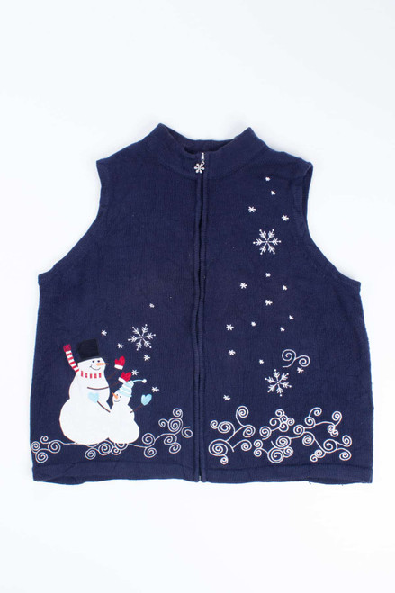 Blue Ugly Christmas Vest 54813