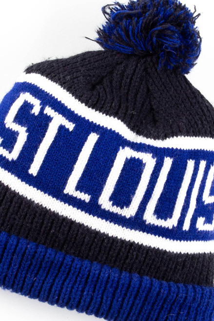 St Louis Blues Camo Military Cuffed Pom Knit Hat Beanie – Fan Cave