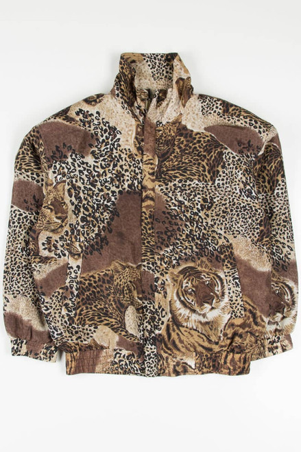 Jungle Cats Silk Jacket 18811