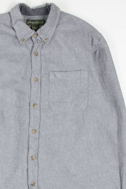 Grey Eddie Bauer Vintage Flannel 3405