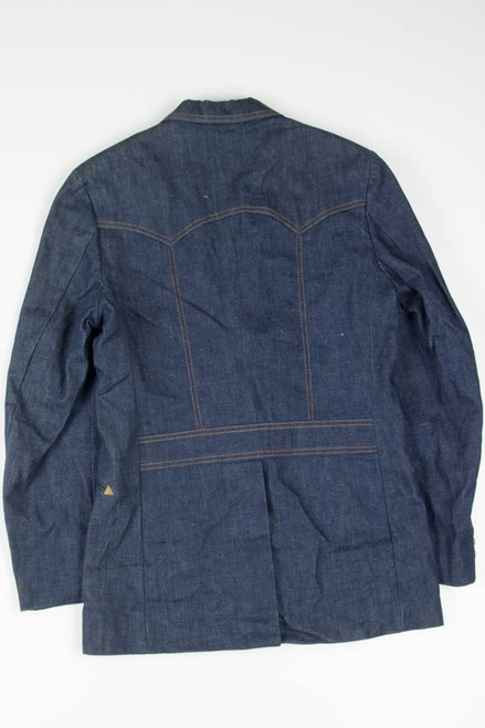 Vintage 70s Levi's Panatela Denim Blazer 1229 - Ragstock.com