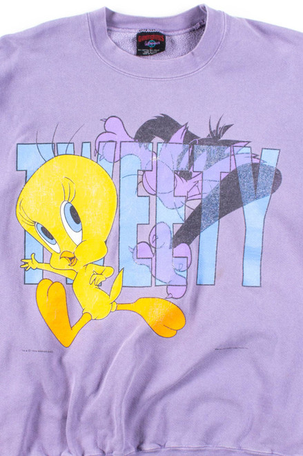 Lavender Tweety Bird Sweatshirt