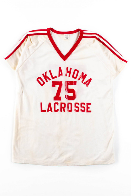 Oklahoma Lacrosse Jersey T-Shirt (Single Stitch)