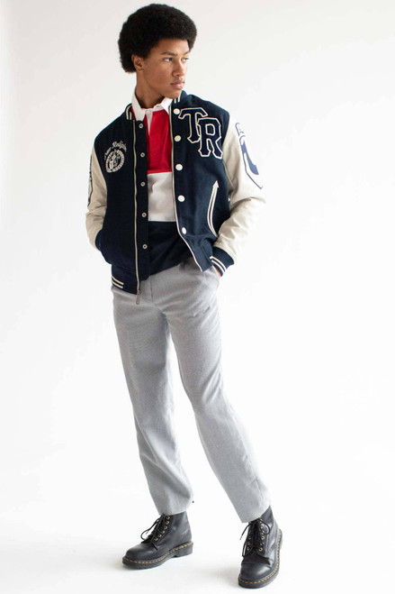 True Religion Letterman Jacket