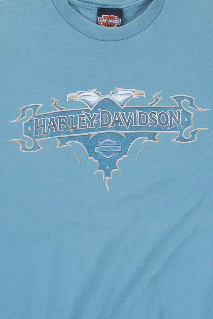 Teal Lake Tahoe Harley Davidson T-shirt