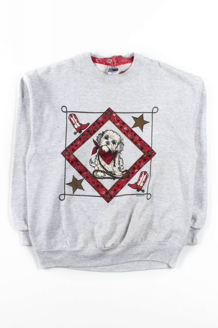 Cowboy Puppy Sweatshirt