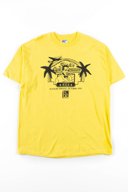 Team Rick Rancho Mirage T-Shirt (1993, Single Stitch)