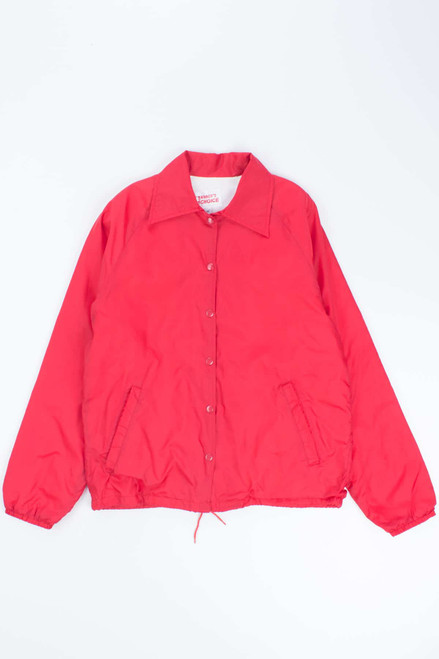 Vintage Red Coaches Jacket