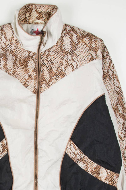 90s Snake Print Jacket 18801