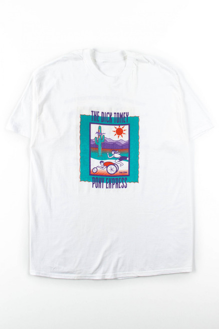 The Dick Tomey Pony Express T-Shirt (Single Stitch)