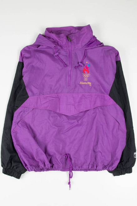 Purple 1996 Atlanta Olympics Windbreaker