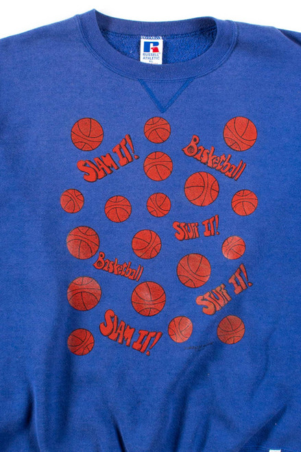 Slam It! Basketball Sweatshirt