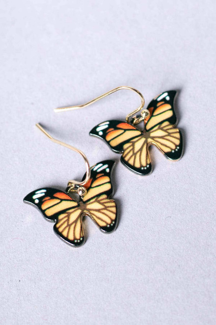 Monarch Butterfly Earrings