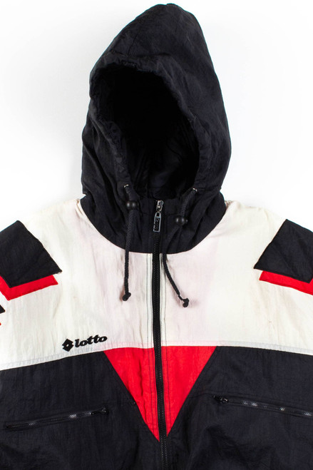 Lotto Logo Hooded Winter Jacket