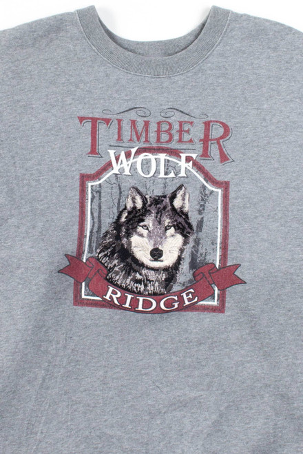 Timber Wolf Ridge Sweatshirt 1