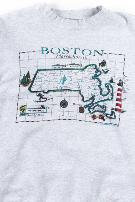 Boston Massachusetts Sweatshirts