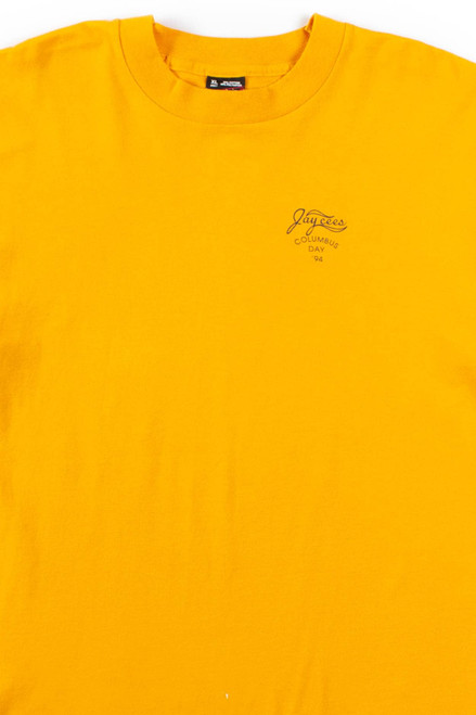 Jaycees Columbus Day T-Shirt (1994, Single Stitch)