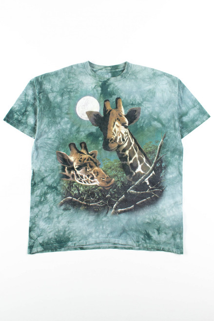 Giraffes Tie Dye T-Shirt