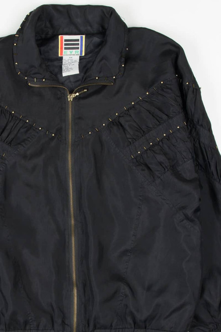 Silk Bead Detail 90s Jacket 19213