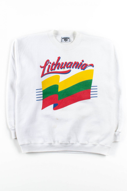 Lithuania Flag Sweatshirt