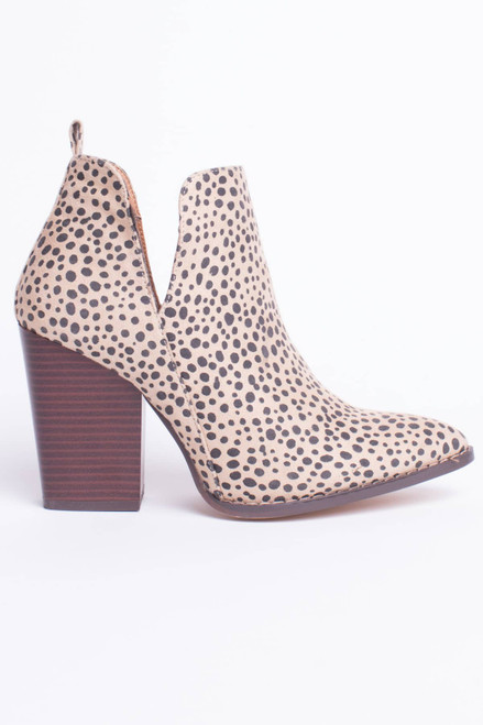 Cheetah Print Western Boots