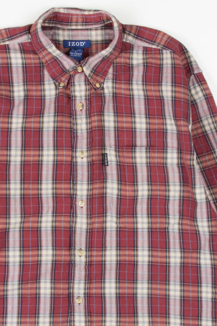 Rust Izod Button Up Shirt 772